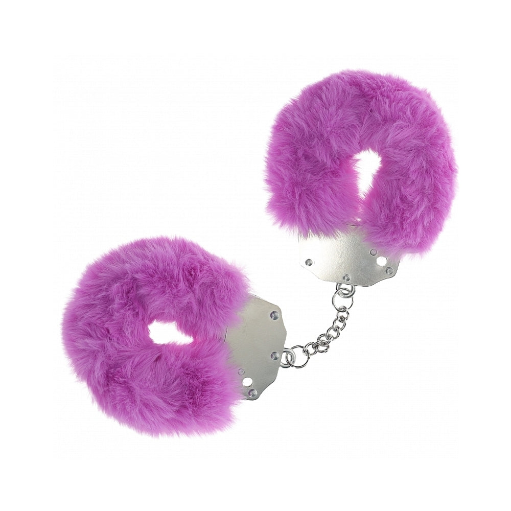 Fluffy Handcuffs Purple
